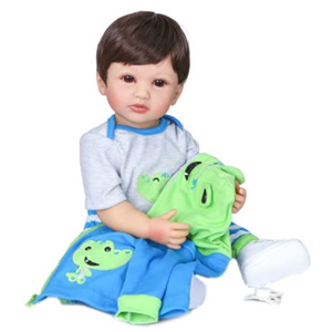 عروسک نوزاد پسر 48 سانتی مدل Reborn Baby Doll ZY605716_اسباب بازی